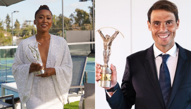 Prêmio Laureus: Naomi Osaka e Rafael Nadal vencem como melhores atletas de 2020