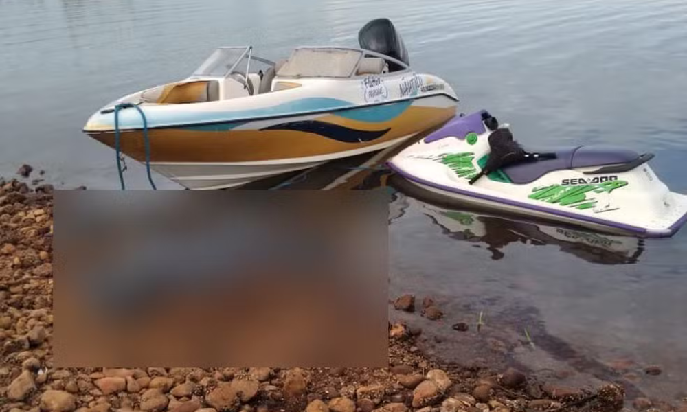 Colisão entre lancha e moto aquática deixa dois mortos em Minas Gerais