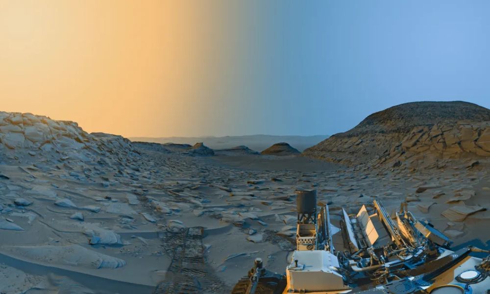 Robô da Nasa captura imagem da paisagem de Marte que pode ser considerada um ‘cartão postal’; confira