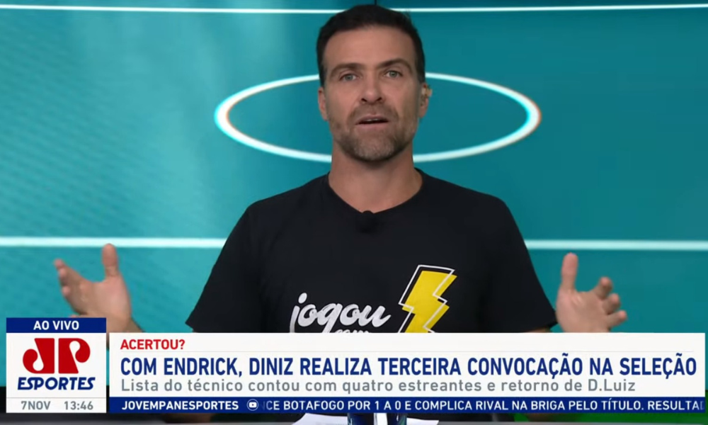 Pilhado elogia convocação de Fernando Diniz para a seleção: ‘Agora os jogos ganham graça’