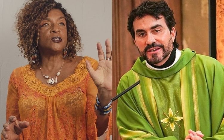 Elisa Lucinda diz que não acredita em celibato do padre Fábio de Melo: ‘Muito sedutor’