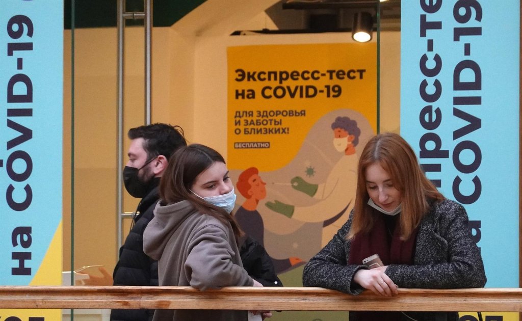 Rússia bate recorde de mortes por Covid-19 pelo quinto dia seguido
