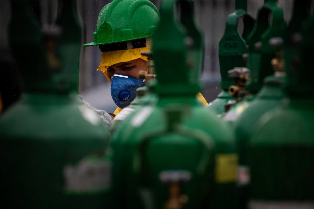 Ministério da Saúde alerta para colapso no fornecimento de oxigênio no interior do Brasil