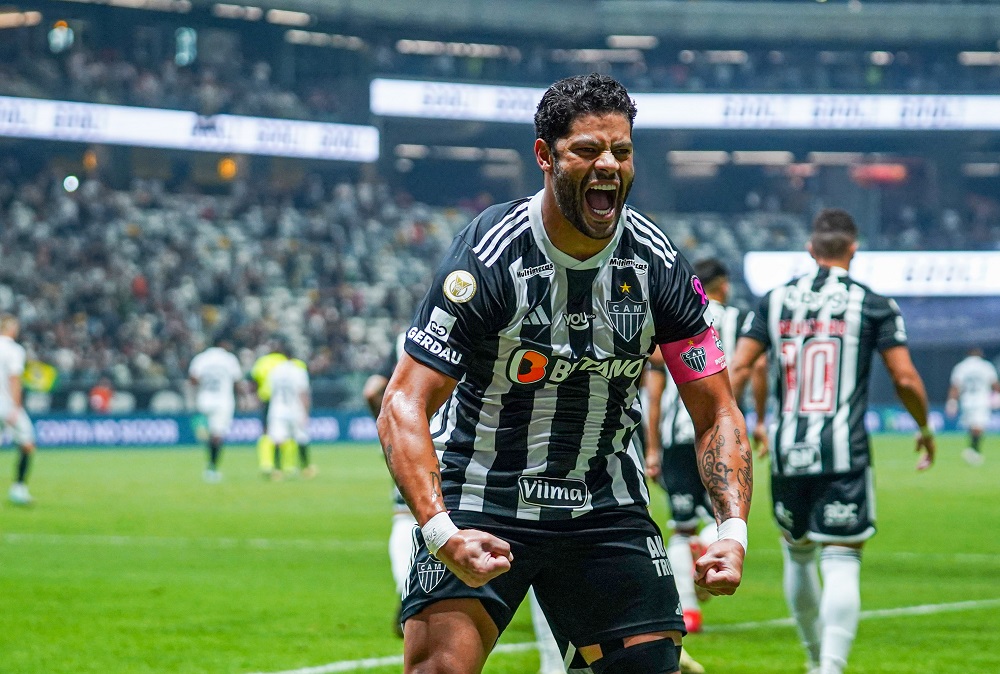 Após marcar contra o Grêmio, Hulk se torna o maior goleador do Atlético-MG no século XXI 