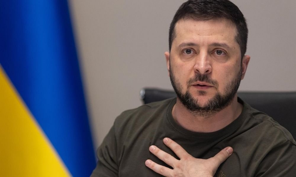 Zelensky quer que Ucrânia tenha status de candidato à UE em junho