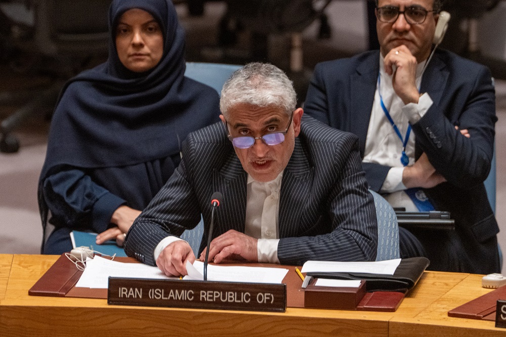 Irã diz na ONU que atacou Israel em ‘autodefesa’ e critica Conselho de Segurança