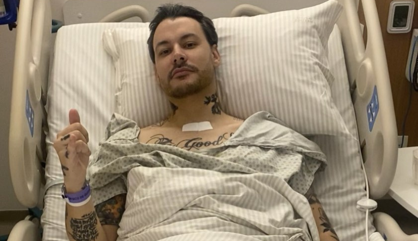 Guitarrista da banda Cine é internado para tratar câncer: ‘Isolado no hospital’