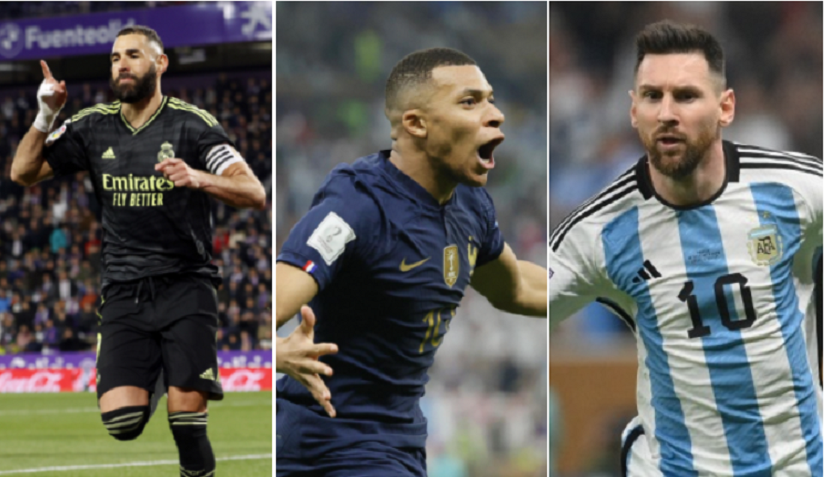 ENQUETE – Quem merece ganhar o The Best 2022: Benzema, Mbappé ou Messi?
