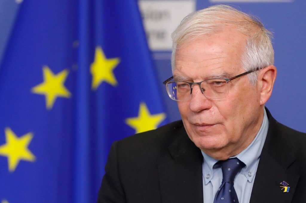 Erramos em prometer à Ucrânia uma vaga na Otan, afirma chefe da diplomacia da UE