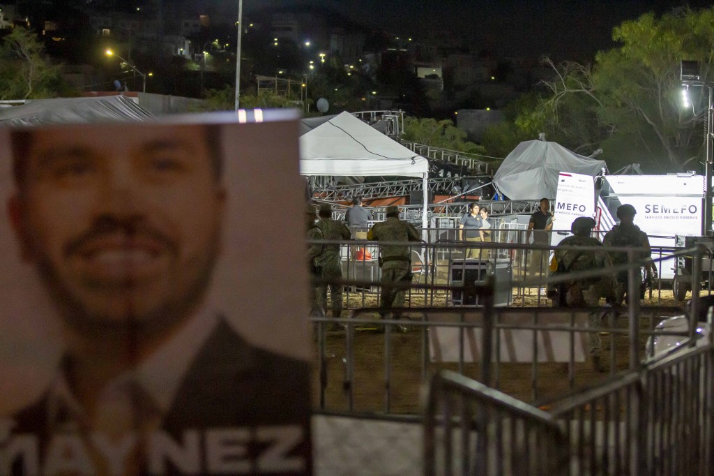 Rajada de vento derruba palco e deixa 9 vítimas em comício eleitoral no México
