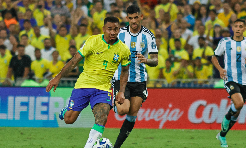 Após derrota para a Argentina, Gabriel Jesus, camisa 9 da seleção brasileira, diz que gol não é seu ‘ponto forte’