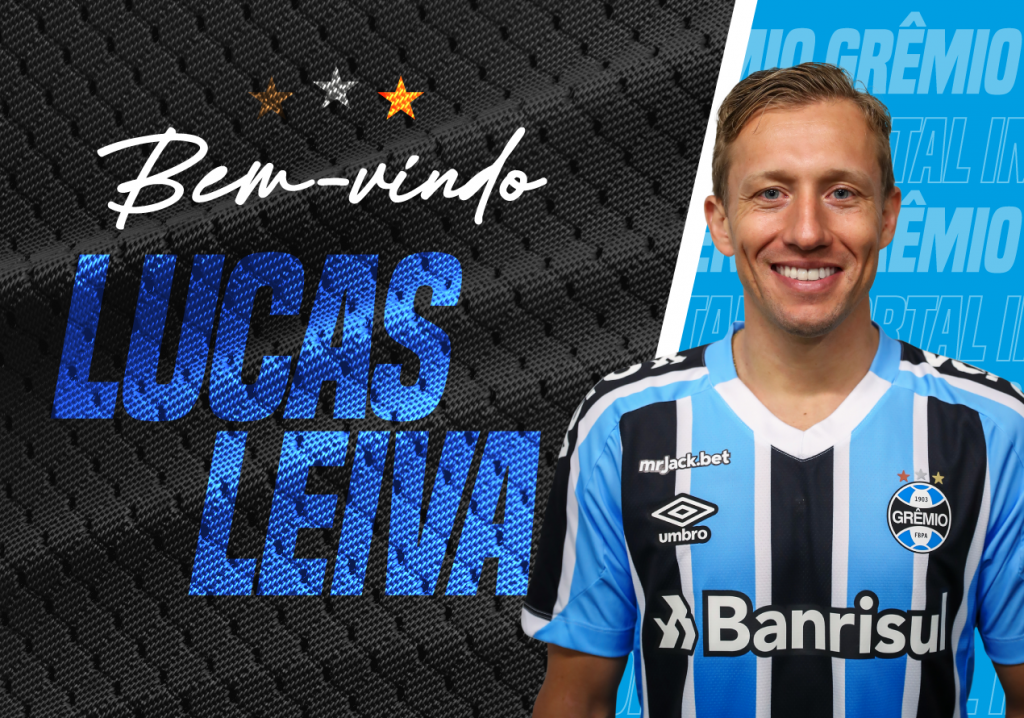 Grêmio oficializa retorno de Lucas Leiva retorno até o fim de 2023