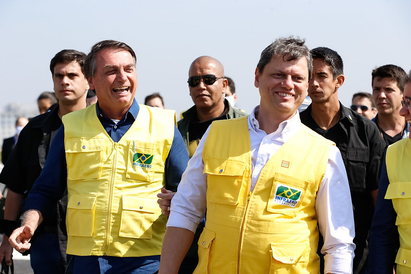 Tarcísio de Freitas e Jair Bolsonaro se encontram na próxima semana em evento da agropecuária