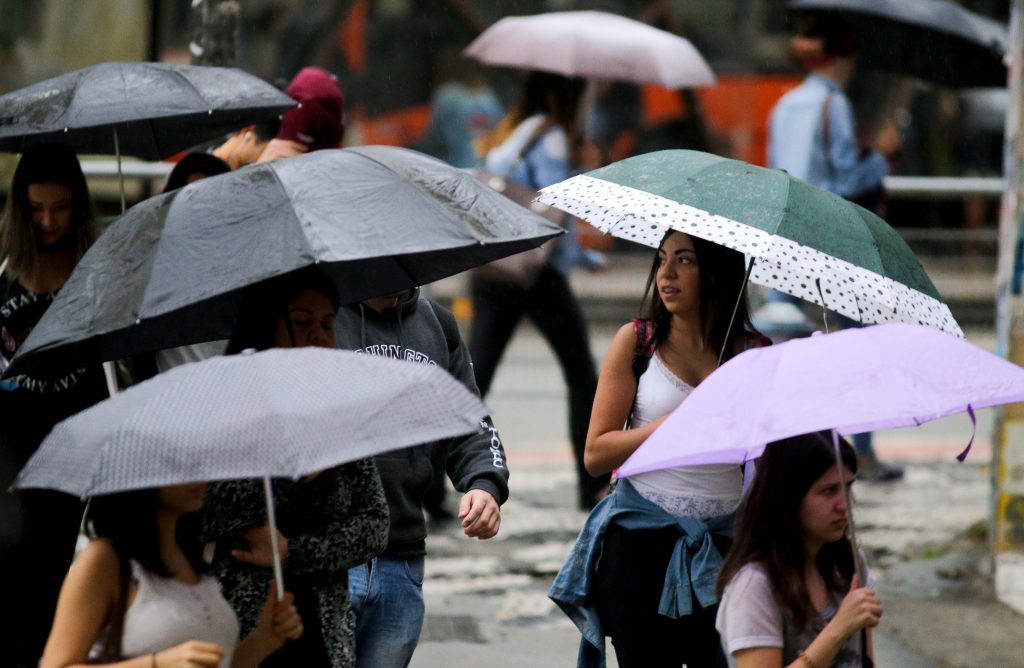 Frente fria deve trazer chuvas intensas para São Paulo
