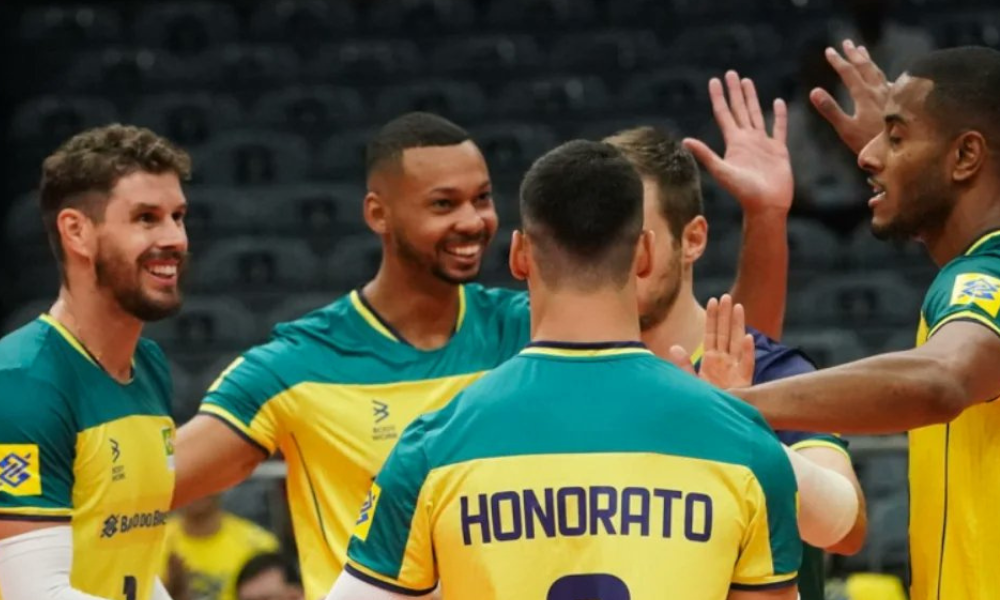 Brasil vence Cuba e avança direto às semifinais do vôlei masculino no Pan 2023