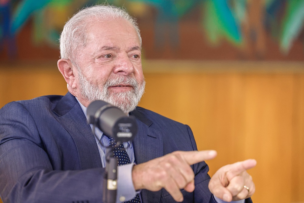 Lula recebe o primeiro-ministro do Vietnã no Palácio Itamaraty