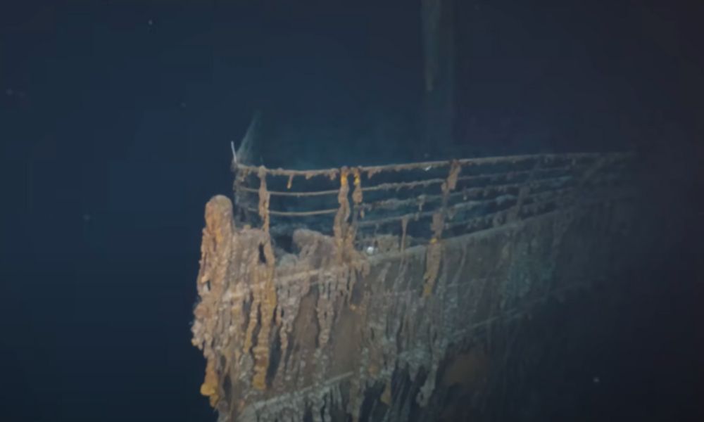 Primeira filmagem do Titanic afundado é divulgada e traz imagens raras; veja vídeo