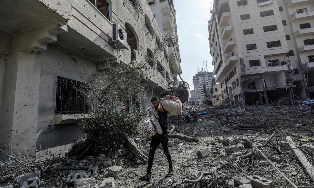 Guerra no Oriente Médio deixa cerca de 200 mil deslocados internos na Faixa de Gaza