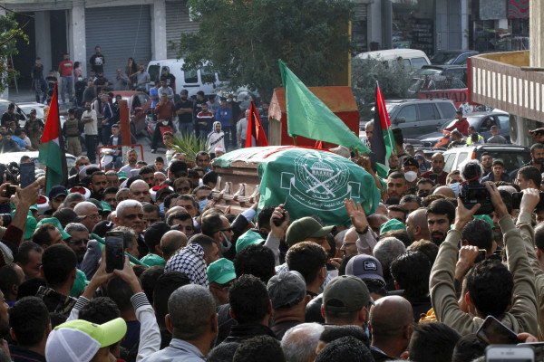 Três membros do Hamas morrem em tiroteio durante funeral no Líbano