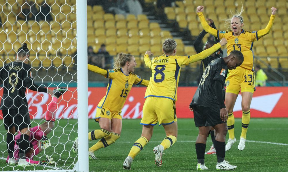 De virada, Suécia arranca vitória no sufoco contra África do Sul na Copa do Mundo feminina