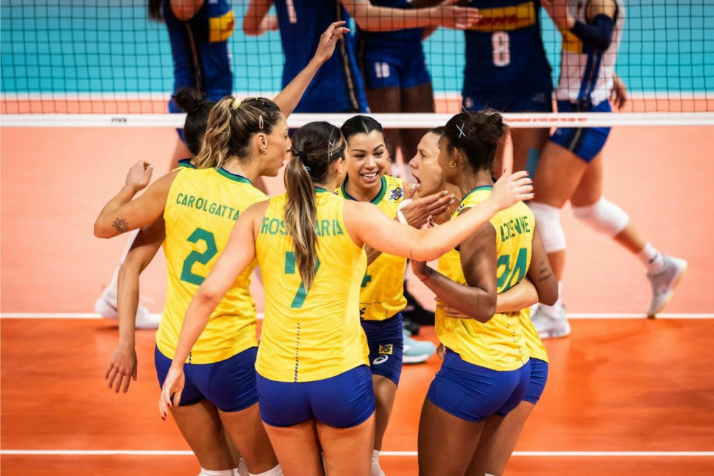 Brasil vence a Itália por 3 a 1 e vai à final do Mundial de Vôlei Feminino 