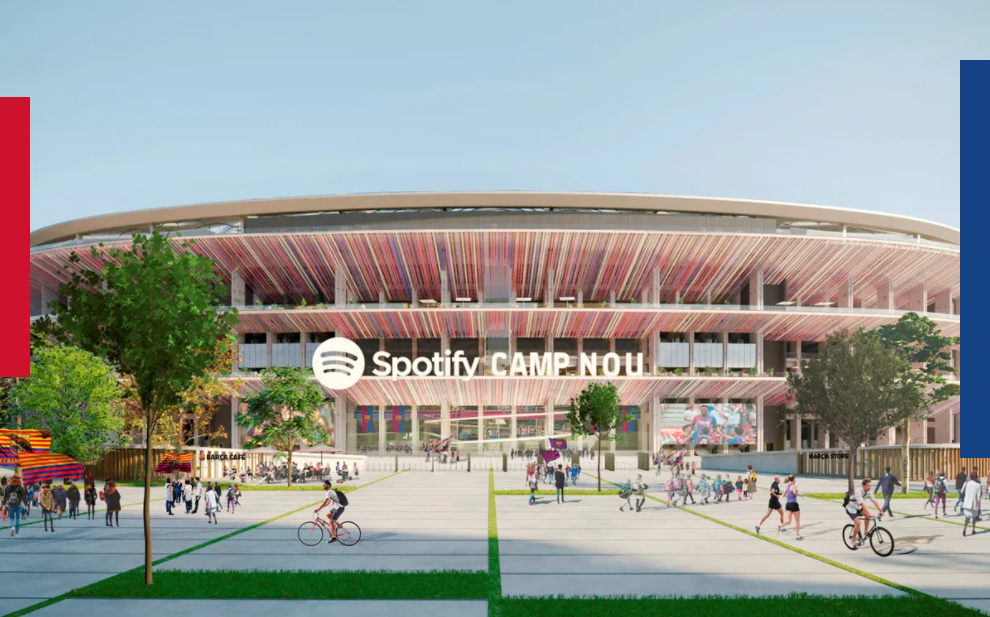 Barcelona fecha patrocínio com o Spotify e muda nome do Camp Nou