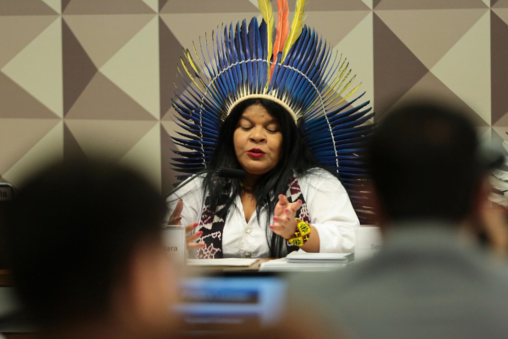 Ministra Sonia Guajajara defende que participação indígena na COP-30 seja histórica