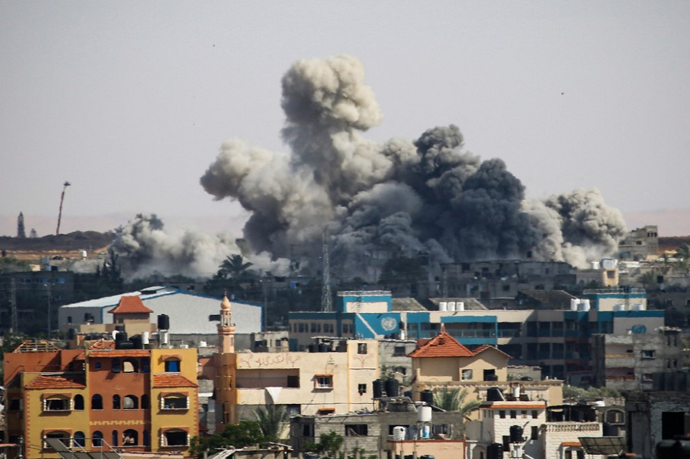 Israel bombardeia Rafah, no sul da Faixa de Gaza