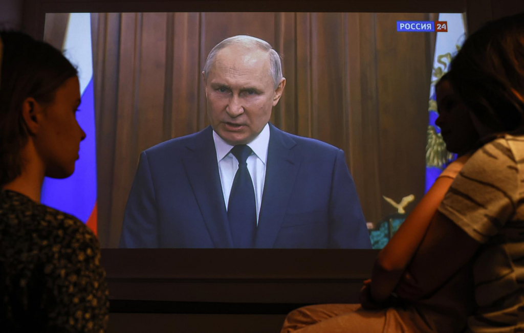 Putin agradece Grupo Wagner pelo fim do motim, mas diz que rebelião teria sido reprimida de qualquer maneira 