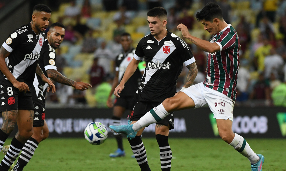 Fluminense e Vasco fazem jogo disputado no Maracanã e ficam no empate pelo Brasileirão