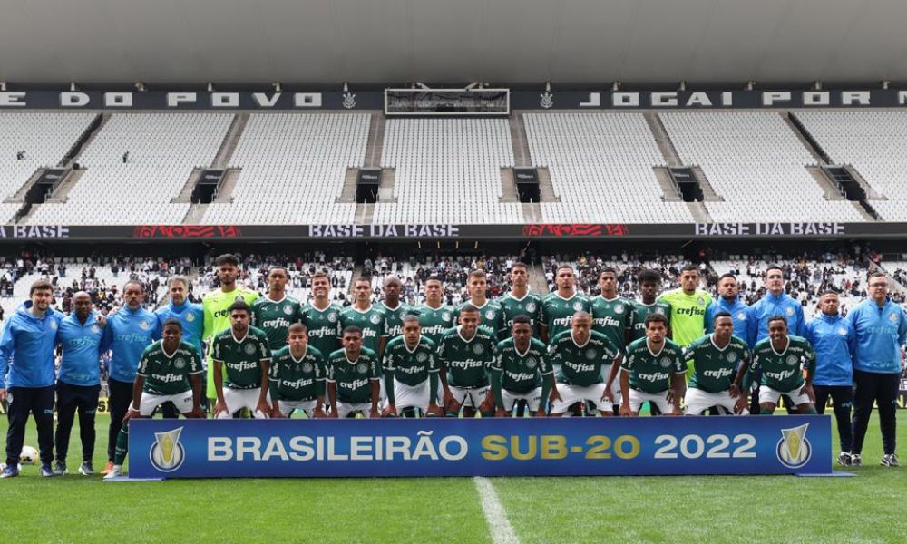 Com gol da joia Endrick, Palmeiras conquista Brasileirão sub-20 em cima do Corinthians