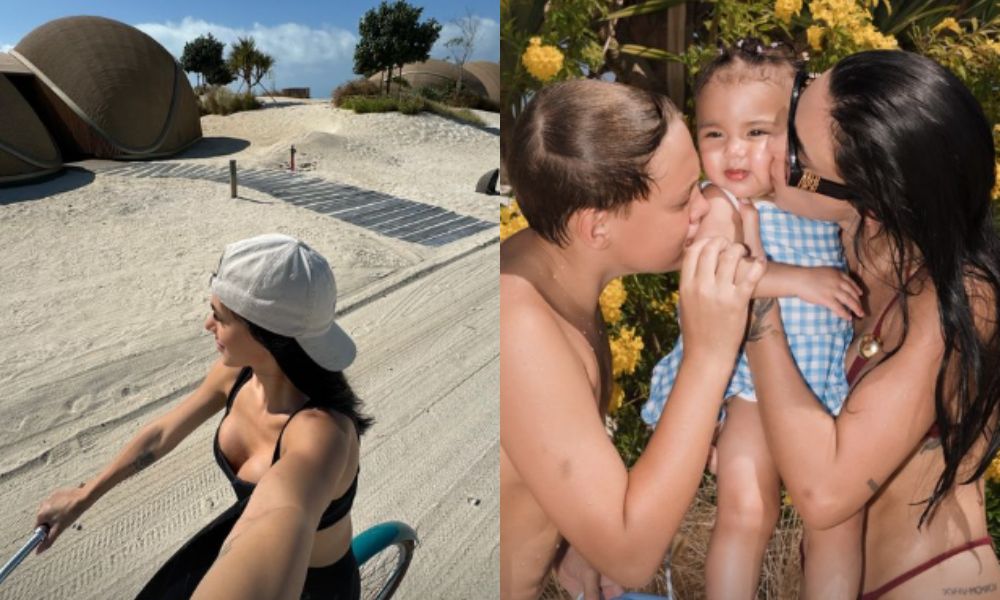 Bruna Biancardi celebra o aniversário da filha com Neymar em resort de luxo na Arábia Saudita