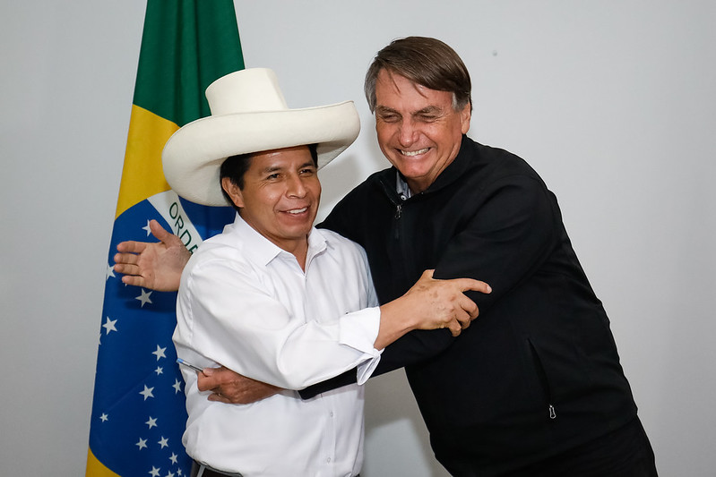 Em reunião com presidente do Peru, Bolsonaro diz que ‘divergências foram superadas’