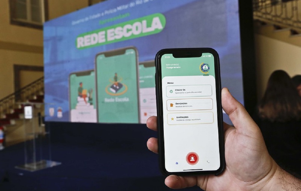 Governo do Rio lança aplicativo para emergência na rede escolar