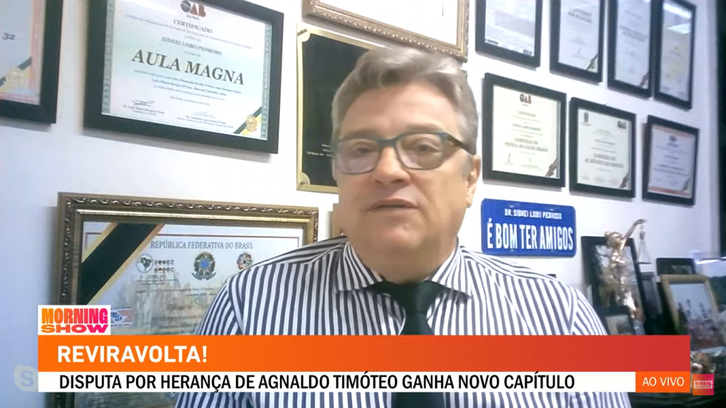 Tutor da filha de Agnaldo Timóteo fala sobre disputa pela herança do cantor; confira