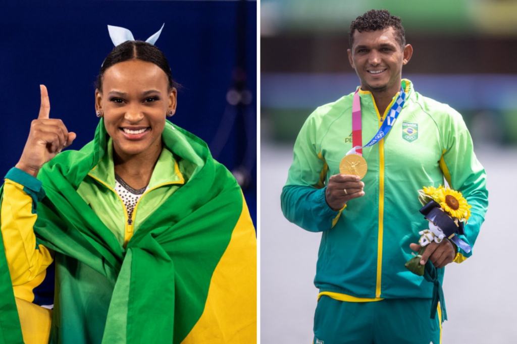 Rebeca Andrade e Isaquias Queiroz são eleitos atletas do ano no Prêmio Brasil Olímpico 2021; veja vencedores