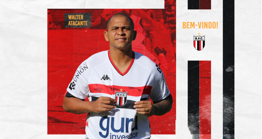 Botafogo-SP anuncia contratação do atacante Walter para disputa da Série C