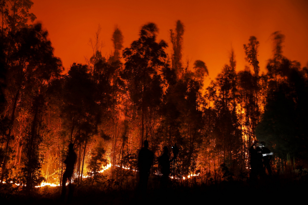 Mortos em incêndios no Chile sobem para 22; feridos chegam a 554