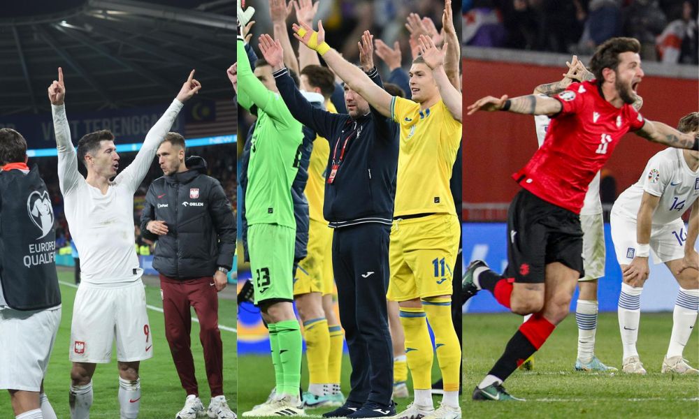Polônia, Ucrânia e Geórgia garantem as três últimas vagas da Eurocopa
