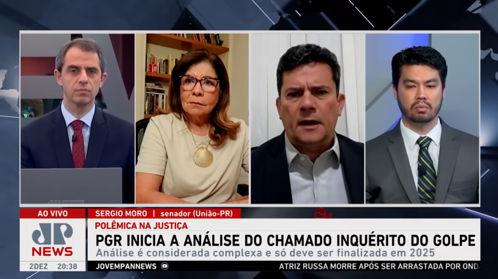 Sergio Moro fala sobre visita a Zelensky, inquérito sobre suposto golpe e pacote fiscal