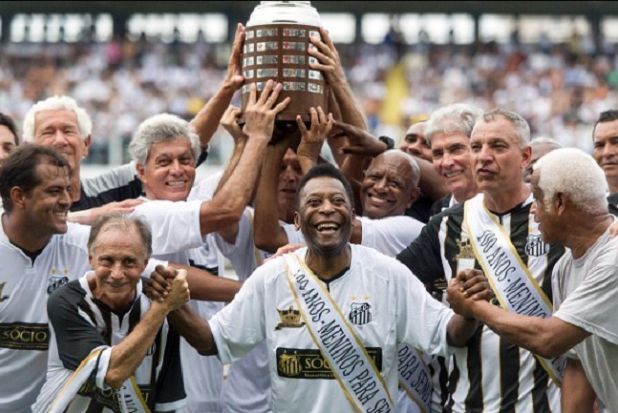 Pelé, Neymar e outros ídolos parabenizam Santos pelo aniversário de 110 anos