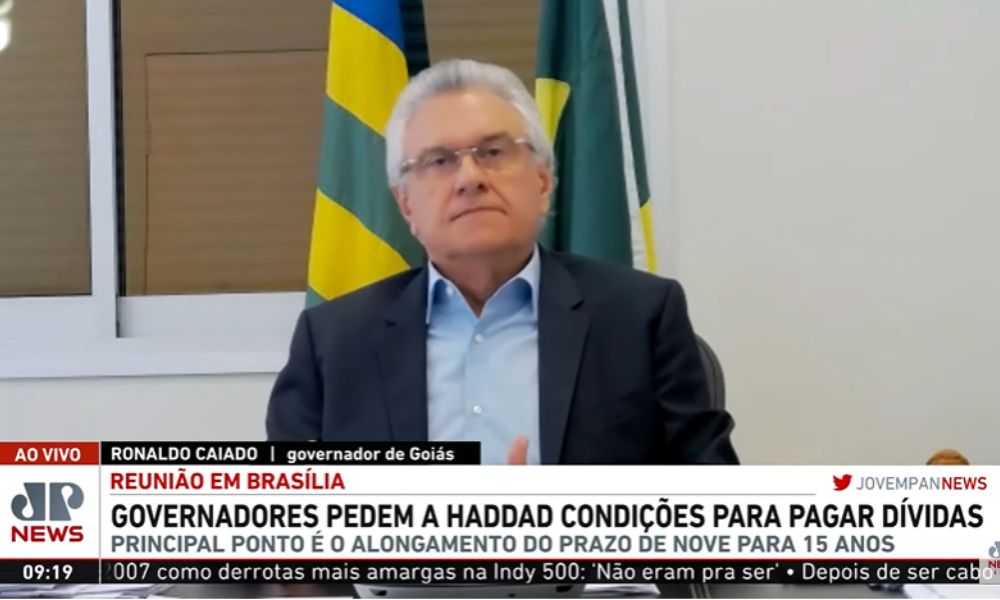Ronaldo Caiado afirma que teto do ICMS prejudicou arrecadação estadual: ‘Um corte nas nossas receitas’