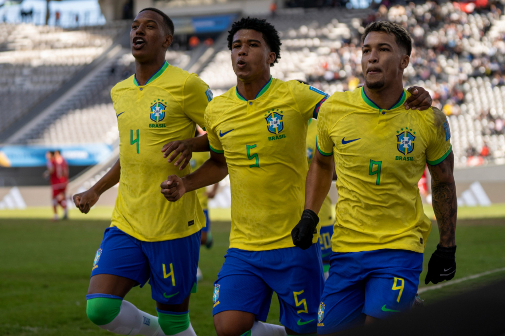 Brasil goleia a Tunísia e avança às quartas de final da Copa do Mundo sub-20 