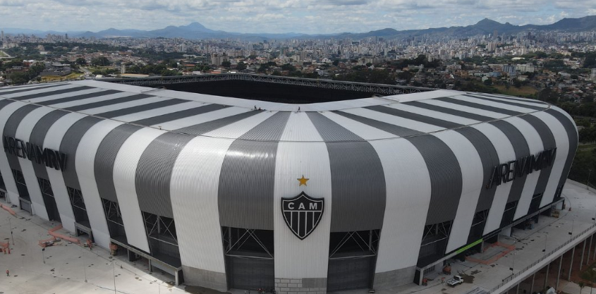 De casa nova: Atlético-MG anuncia jogo contra o Santos, no domingo, na Arena MRV