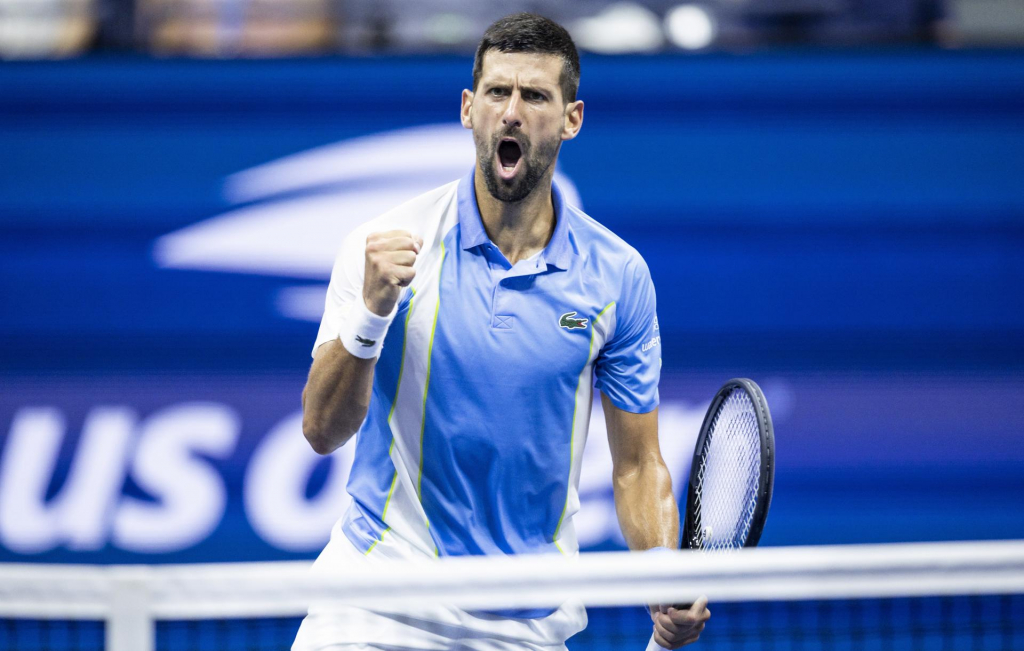 Djokovic debocha de rival após avançar à final do US Open; assista