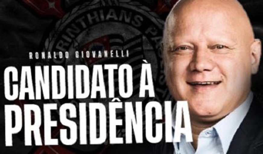 Ronaldo Giovanelli lança candidatura à presidência do Corinthians 