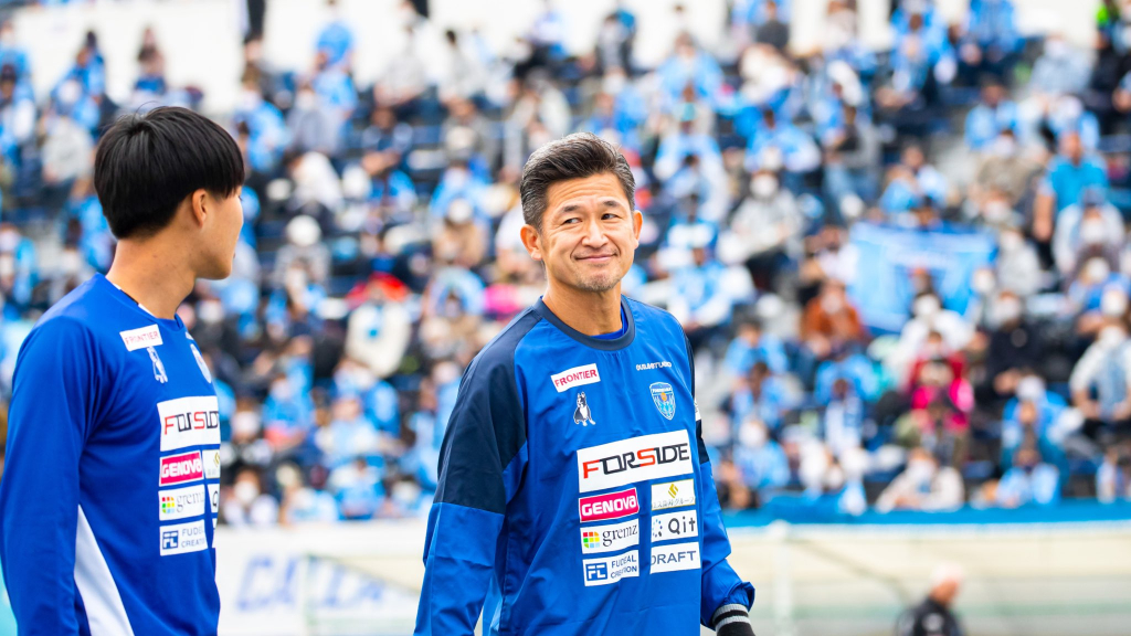 Perto dos 54 anos de idade, japonês Kazu Miura renova com Yokohama FC