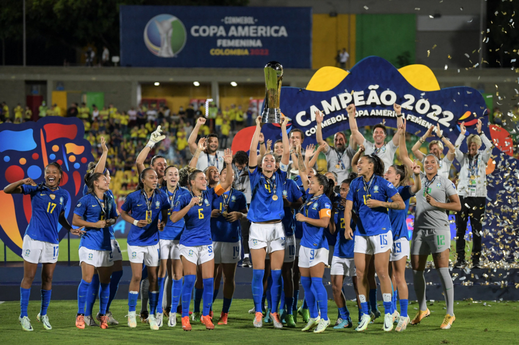 Brasil emplaca cinco jogadoras na seleção da Copa América feminina; confira