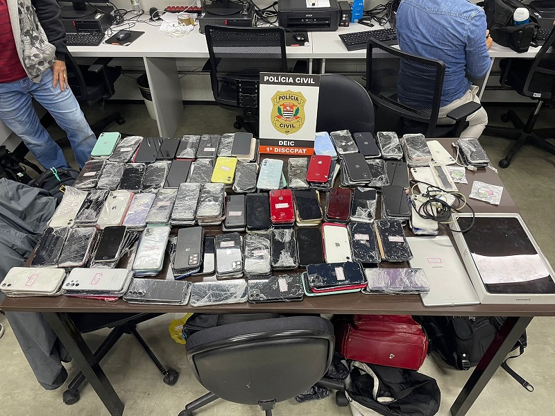 Polícia prende estrangeiro suspeito de ser maior receptador de celulares do Brasil