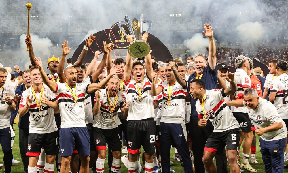 Com conquista da Supercopa, São Paulo ‘zera’ títulos e se torna o único ‘campeão de tudo’ no Brasil